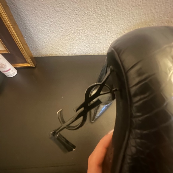 Ysl croc embossed Opyum heels - Picture 5 of 5